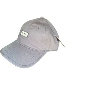 Rora Gray NWT Baseball Cap